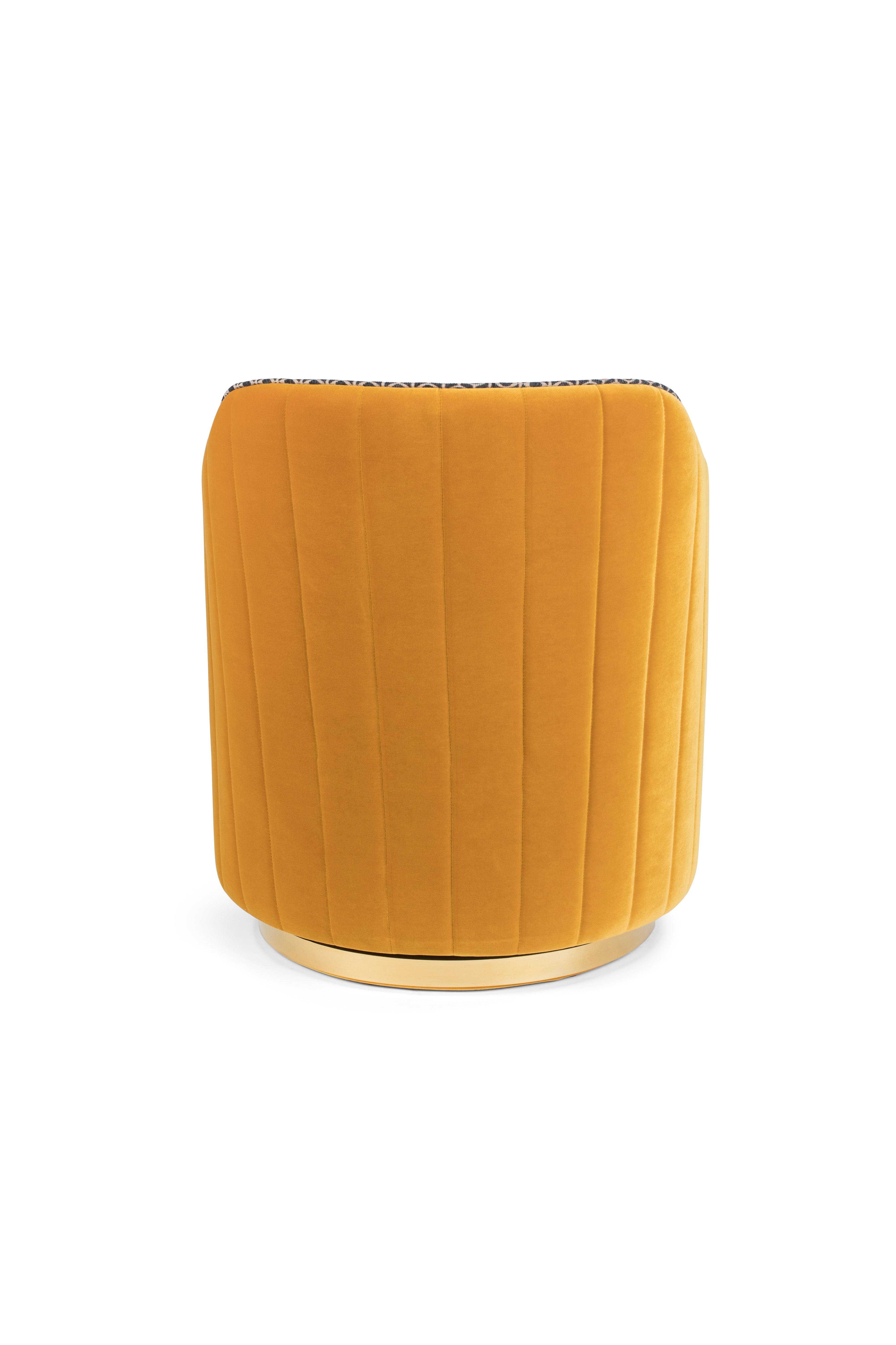 Bold Monkey Sassy Granny Ochre Yellow Armchair